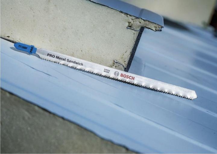 Produktbild Bosch Professional Zubehör PRO Metal Sandwich T718BF Stichsägeblatt, 180 mm, 5-tlg.