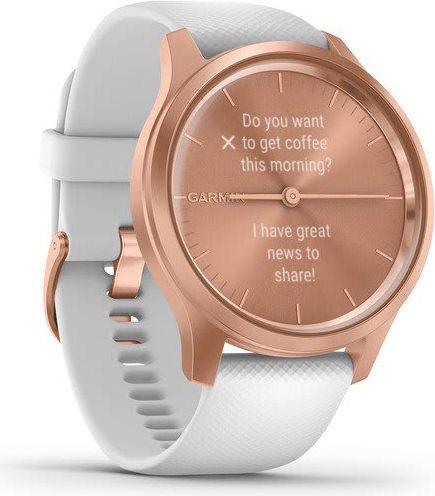 Actual product image Garmin vivoMove Style (rose gold with white strap) (42 mm)