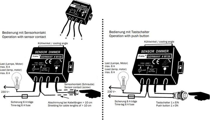 Image du produit Kemo Régulateur de puissance Capteur (Résistance)
