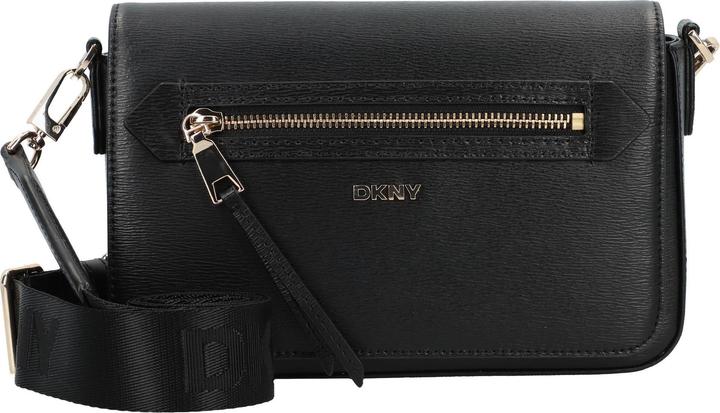 Immagine prodotto DKNY Schoudertas Bryant Ave Flap Crossbody Bag Blk / Gold Zwart