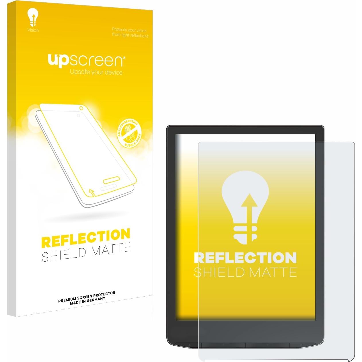 upscreen Reflection Shield Displayschutz Matt, eReader Zubehör, Grau