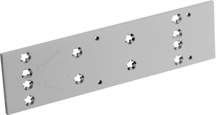 Dormakaba Montageplatte zu TS 73 V / TS 83 (Zimmertür, Eingangstür, Holztür, Balkontür, Indoor)