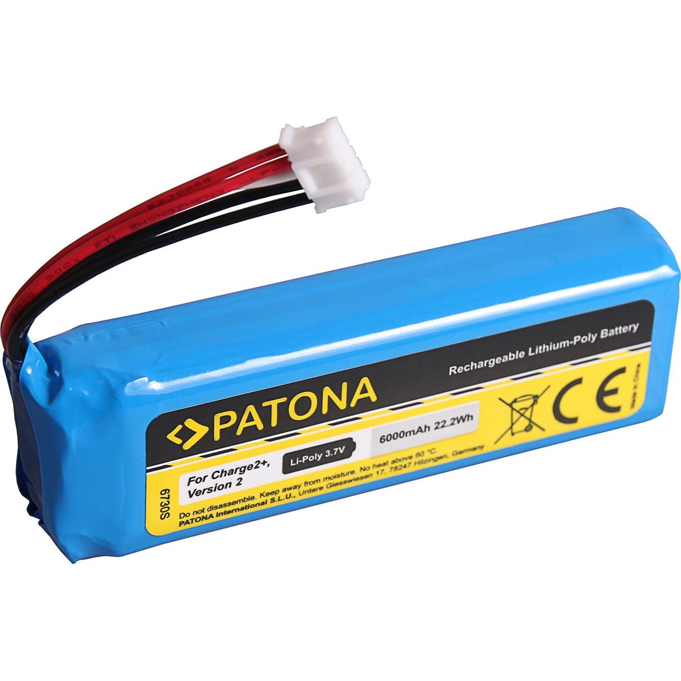Patona Batteria JBL Charge 2+ Versione 2015 (Ricambio audio), Accessori audio