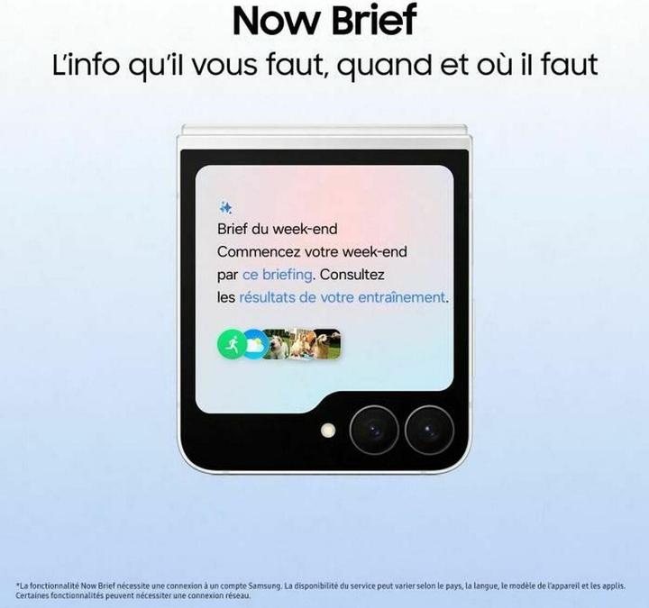 Actual product image Samsung Galaxy Z Flip7 FE (256 GB, Black, 6.70", SIM + eSIM, 5G)