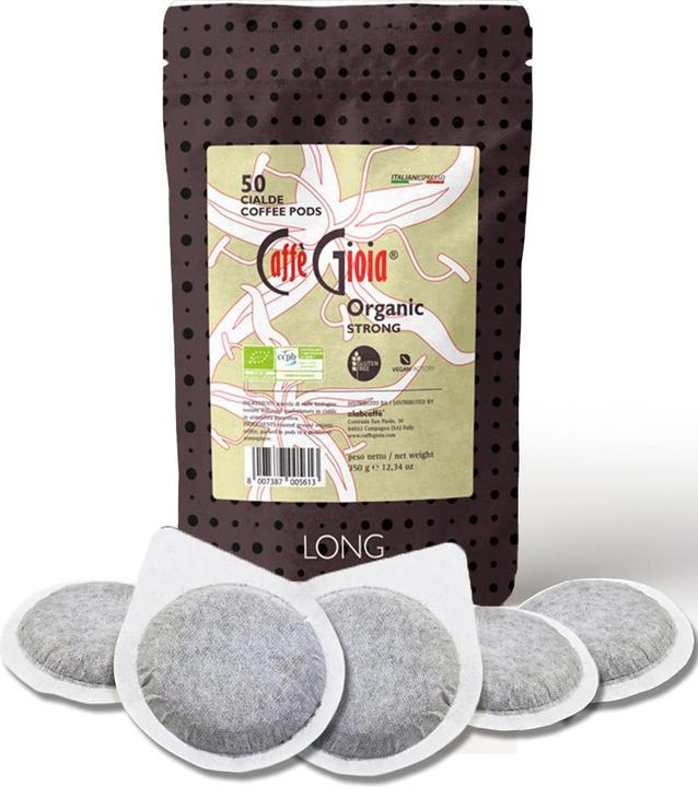 Actual product image Caffè Gioia Coffee pods Bio Strong Lungo (50 pods bag) (50 x Port.)