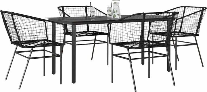 Produktbild vidaXL Garten Essgruppe (160 x 80 x 74 cm)