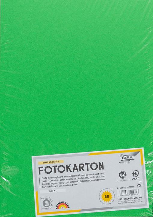 Produktbild Folia Fotokarton farbig Format A4 (300 g/m², 1 x)
