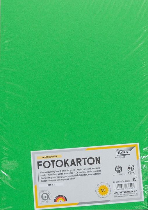 Actual product image Folia Photo cardboard colored format A4 (300 g/m², 1 x)
