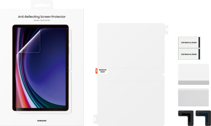 Immagine prodotto Samsung Anti Reflecting Screen Protector (1 Pezzo/i, Galaxy Tab S9, Galaxy Tab S9 FE, Samsung Galaxy Tab S10 FE)