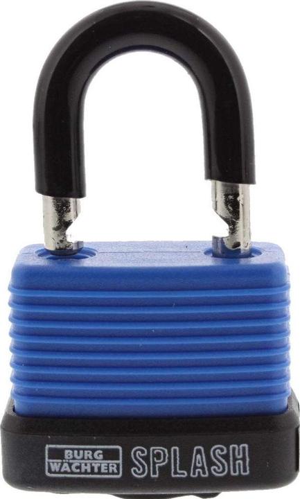 Actual product image Burg Wächter Splash 470 45 Blue SB cylinder padlock