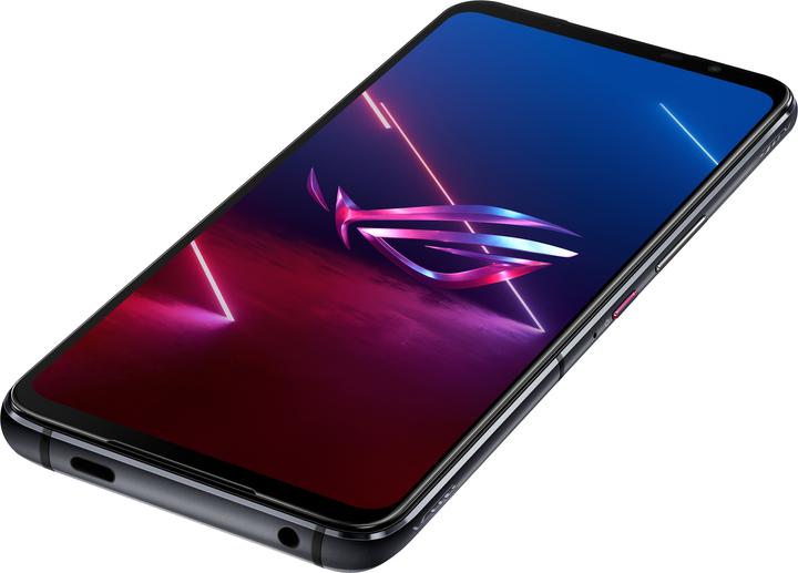 Actual product image ASUS ROG Phone 5s (16GB) (512 GB, Phantom Black, 6.78", Dual SIM, 5G)