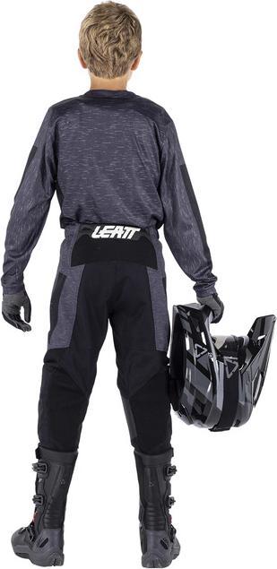 Produktbild Leatt Offroad-Anzug Jacke und Hose Junior Mini Ride Kit 3.5 Stealth Schwarz Grau (Jungen, 110)