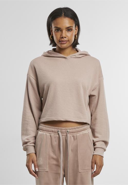 Actual product image Urban Classics Ladies Oversized Cropped Light Terry Hoodie - 159545 (M)