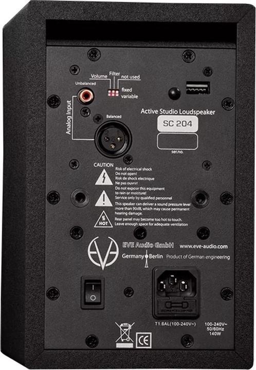 Produktbild EVE audio Sc204 (Aktiv, 1 Stk., 50x 2 W)