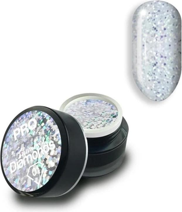 Actual product image Mollon Pro Mol Shimmer Diamonds 1 (Highlighter)