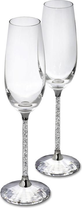 Swarovski Crystalline Sektkelche (2 Gläser, Sektgläser)