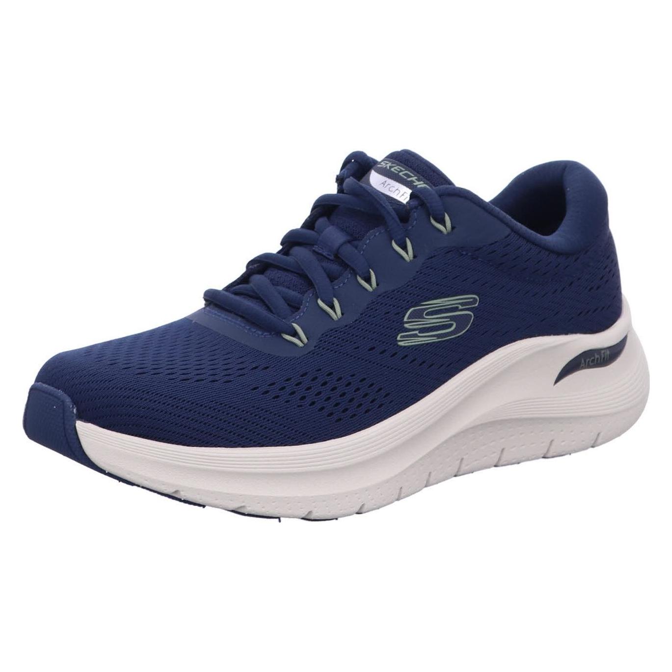 Skechers, Mannen, Sneakers, Sneaker 232700 Nvy, Blauw, (44)