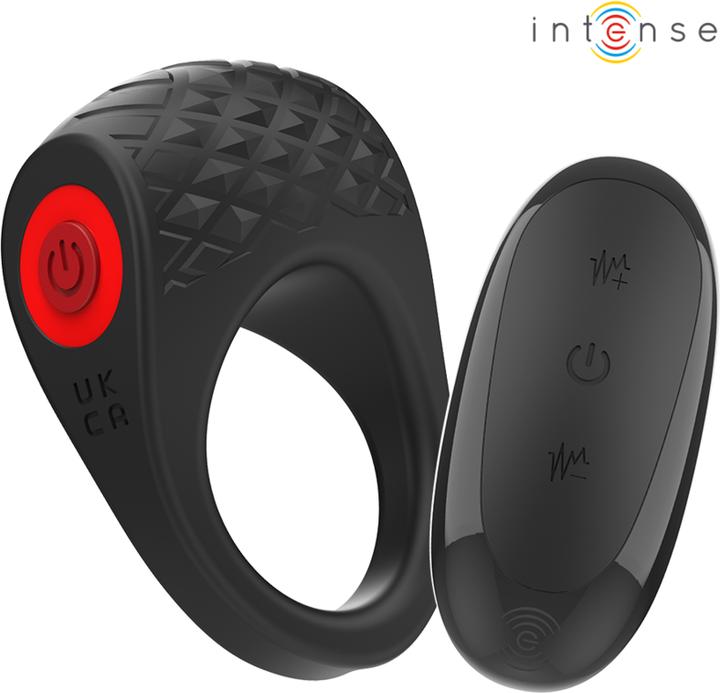 Produktbild Intense Clover Vibrator Penisring 10 Vibrationen Schwarz