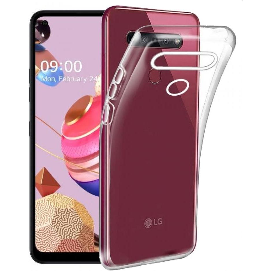 Screenguard LG K51S Flexible TPU Clear Case (LG K51s), Smartphone Hülle, Transparent