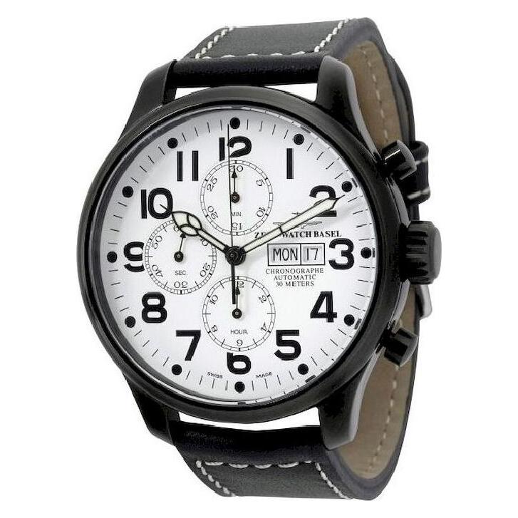 Zeno-Watch Basel, Armbanduhr, 8557TVDD-bk-i2