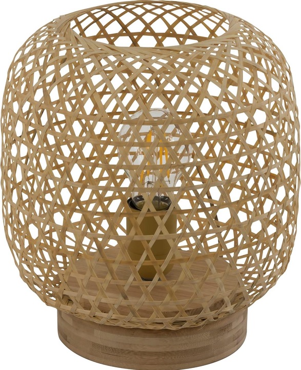 Image du produit Globo Lampe de table Mirena nature 1xE27 (E27)