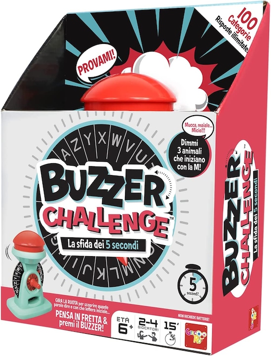 Rocco Giocattoli YL020430 BUZZER CHALLENGE - et? 6+ (Italian)