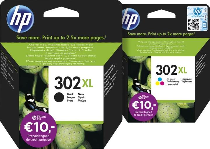 Productafbeelding HP 302XL Cartridge Combo Pack