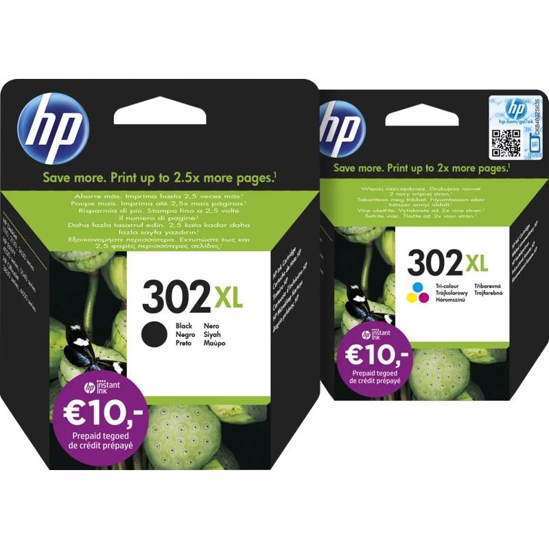 HP, Cartucce, 302XL Cartridge Combo Pack