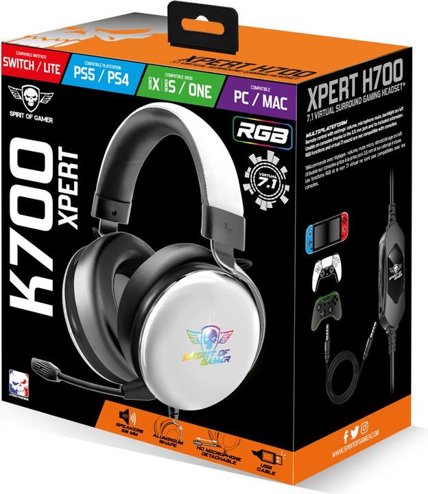 Actual product image Spirit Of Gamer XPERT H700 (Cable)
