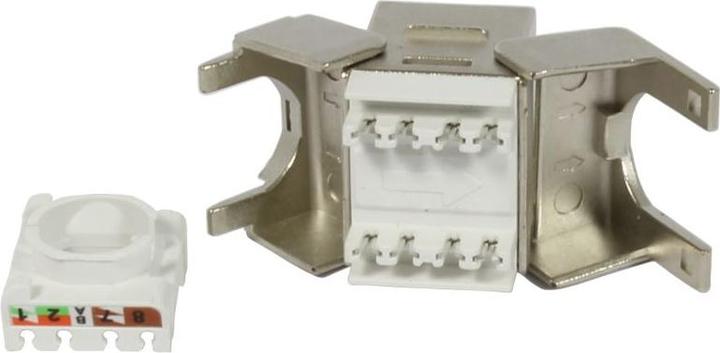 Actual product image Synergy 21 Keystone module, TP socket (RJ45), CAT6A, 500MHz, short (Keystone module)