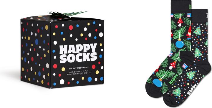 Produktbild Happy Socks Holiday Tree Socks Gift Set (2er Pack, 36 - 40)