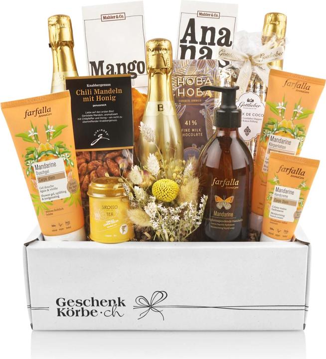 Image du produit Geschenkkörbe CH Panier cadeau "Mandarine
