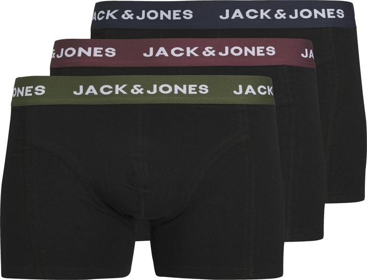 Produktbild Jack & Jones Jacaron Solid Trunks 3 Pack (M, 3er Pack)