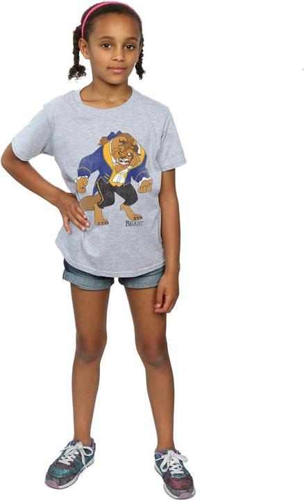 Produktbild Disney Beauty And The Beast Classic Beast TShirt Mädchen (152, 158)