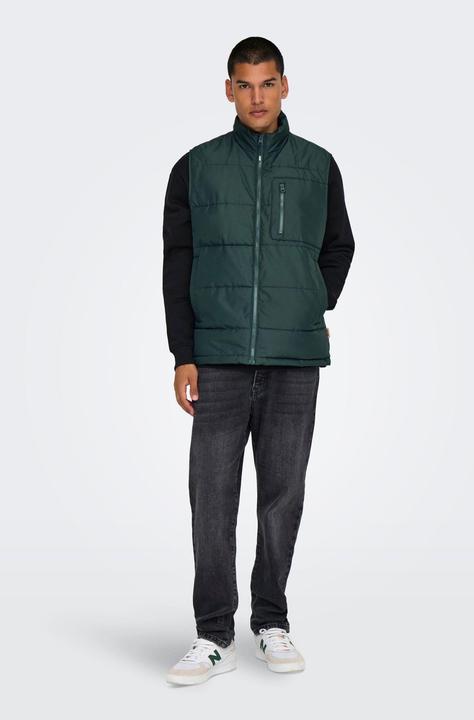 Actual product image Only & Sons Onsjake Quilted Vest Otw (S)