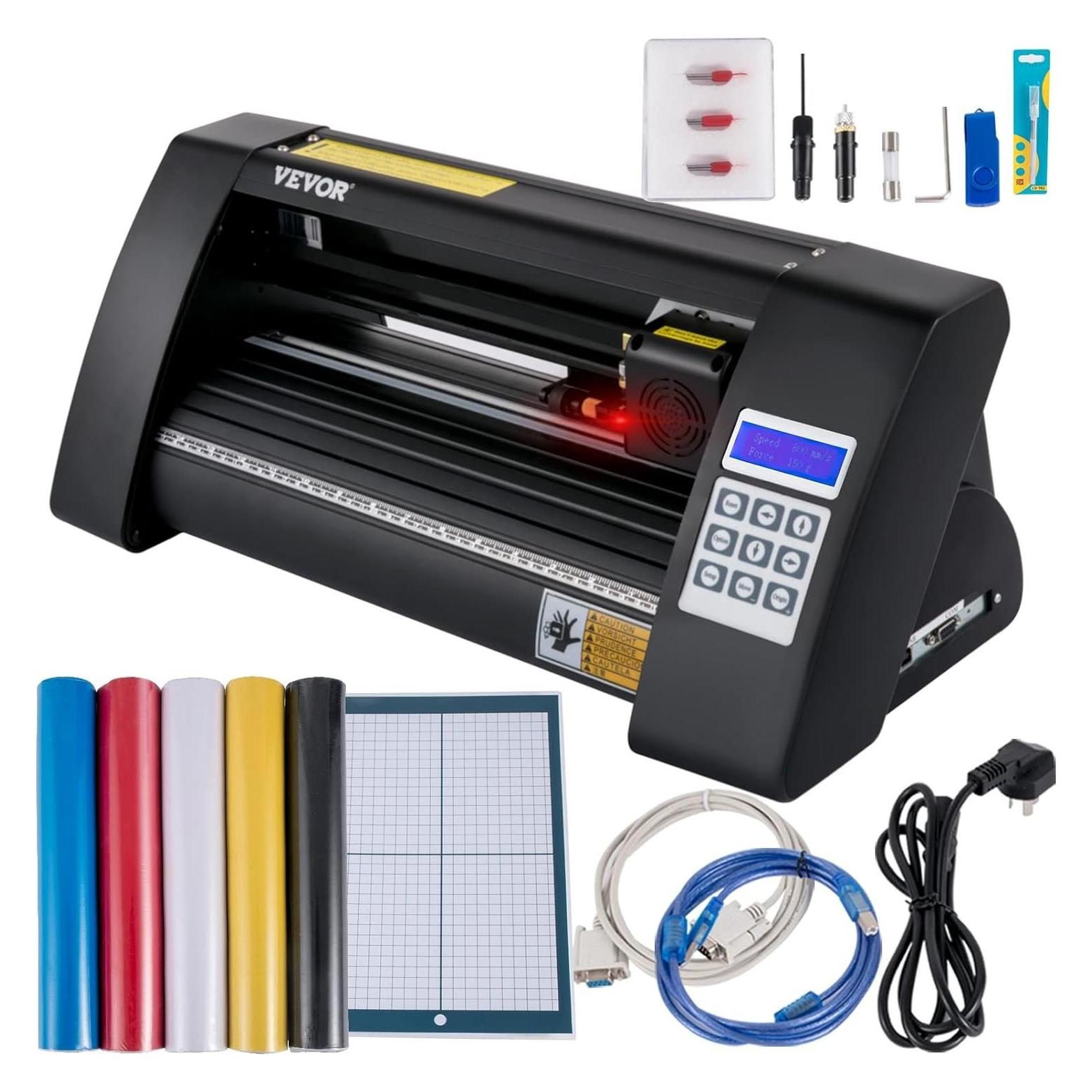 Vevor, Snijplotter + Transferpers, Vinyldrucker Plotter