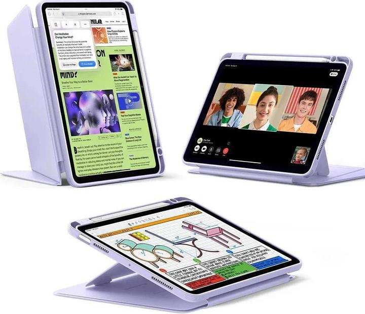 Produktbild ESR - Flip Hybrid - iPad Air 4 (2020) / Air 5 (2022) / Air 11 (2024) / Air 11 (2025) - Purple (iPad Air 4)