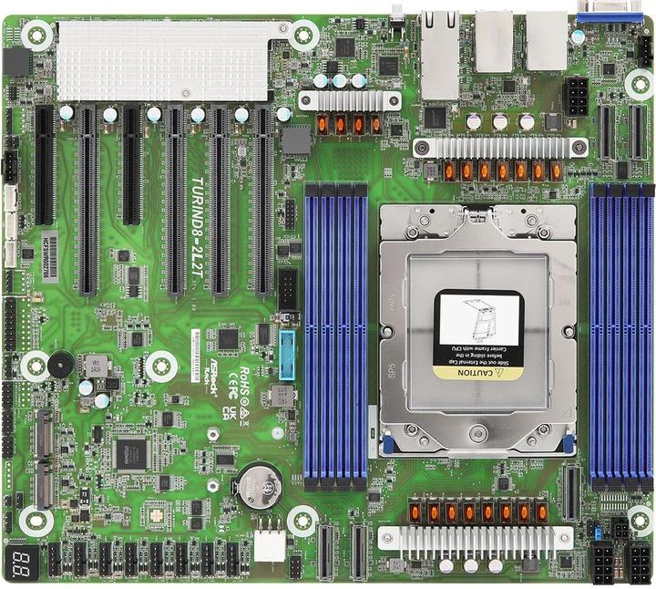 Actual product image AsRock Mainboard TURIND8-2L2T CEB Sockel SP5 Single (SP5, AMD SoC)