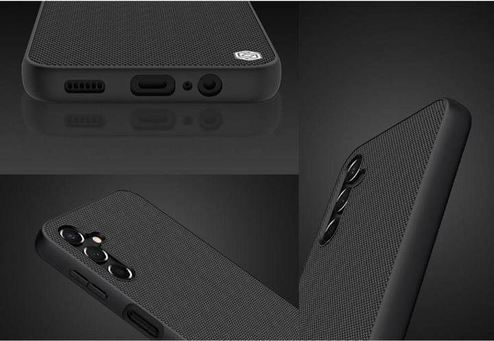 Produktbild Nillkin Textured Case for Samsung Galaxy A14 5G / Galaxy A14 reinforced nylon cover black (Samsung Galaxy A14 5G)