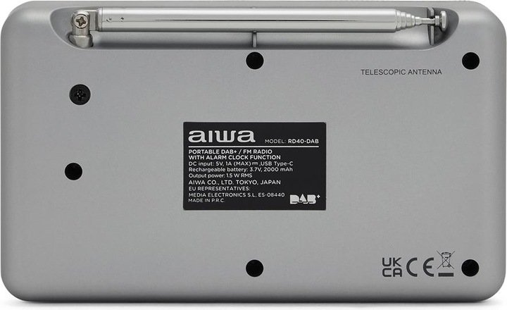Actual product image Aiwa RD-40DAB (DAB+, FM)