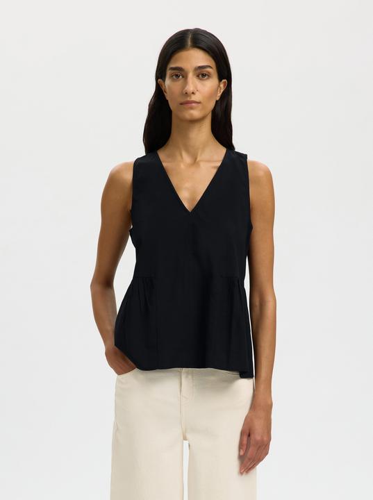 Immagine prodotto Selected Slfblair Sl V-Neck Peplum Top Noos (44)