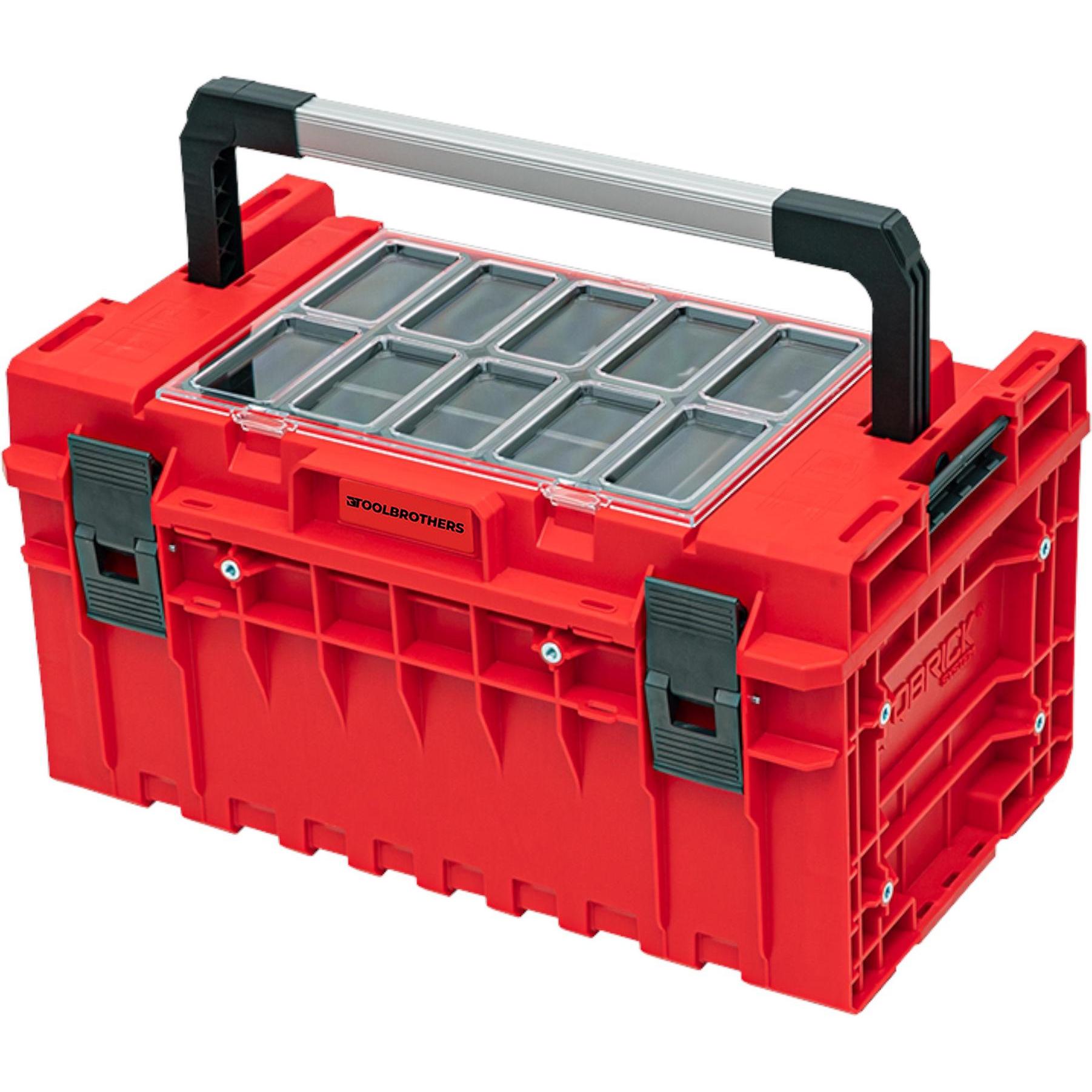 Tool Brothers, Sortimentskasten, Toolbrothers RHINO ONE 350 2.0 Expert RED ULTRA HD Custom Werkzeugkoffer modularer Orga...