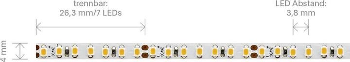 Immagine prodotto Sigor 12W/m EXPERT SLIM Striscia LED 3000K 5m 266LED/m IP20 24V 1150lm Ra90 (500 cm)