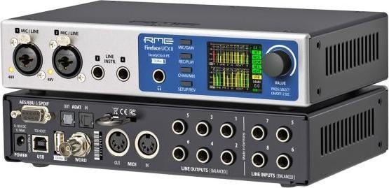 Produktbild RME Audio RME Fireface UCX II Interface mit 2x XLR-Kabel (USB)