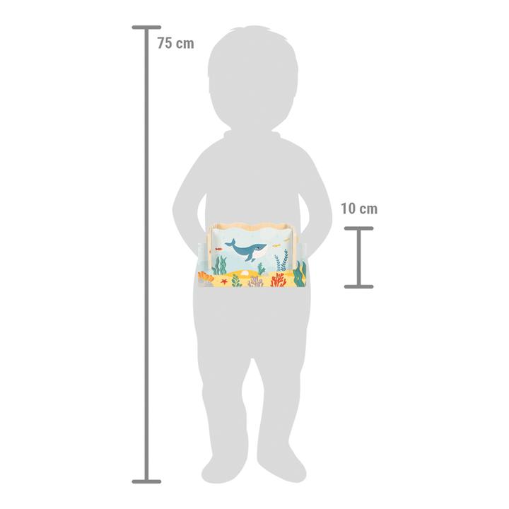 Actual product image small foot Fishing Game (German)