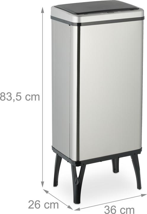 Produktbild Relaxdays Sensor-Mülleimer (50 l)