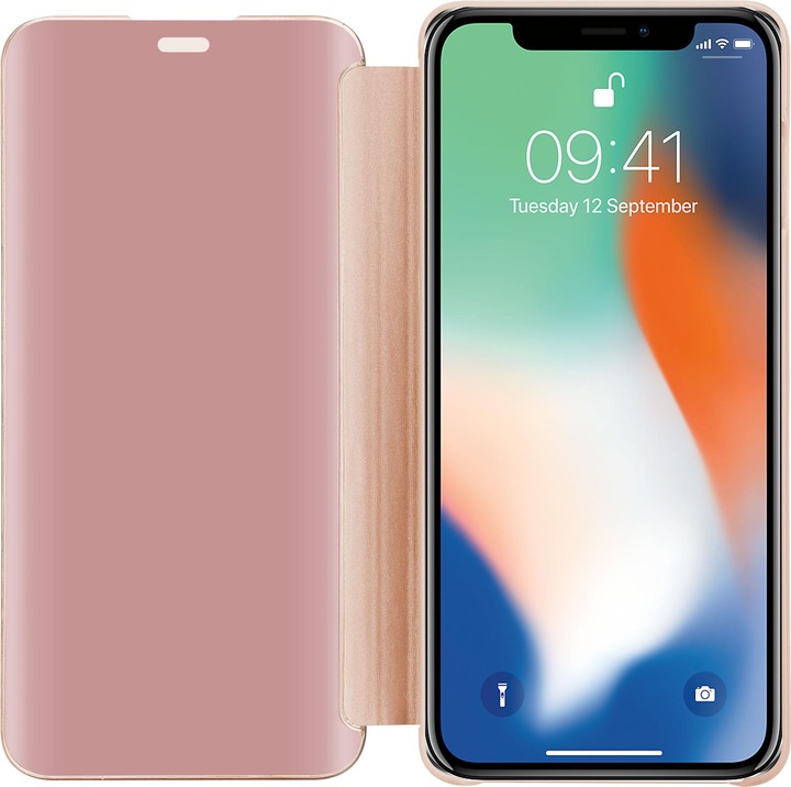 Immagine prodotto Cadorabo Copertina per specchietto retrovisore Smart View a libro (Apple iPhone X)