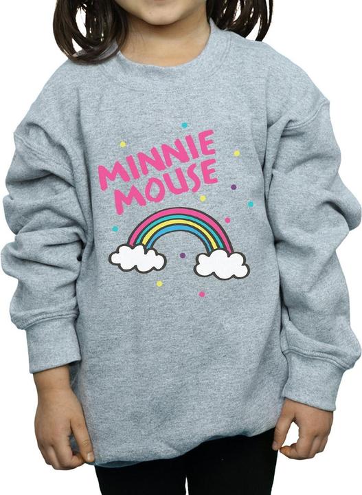 Produktbild Disney Minnie Mouse Rainbow Dots Sweatshirt Mädchen (128)