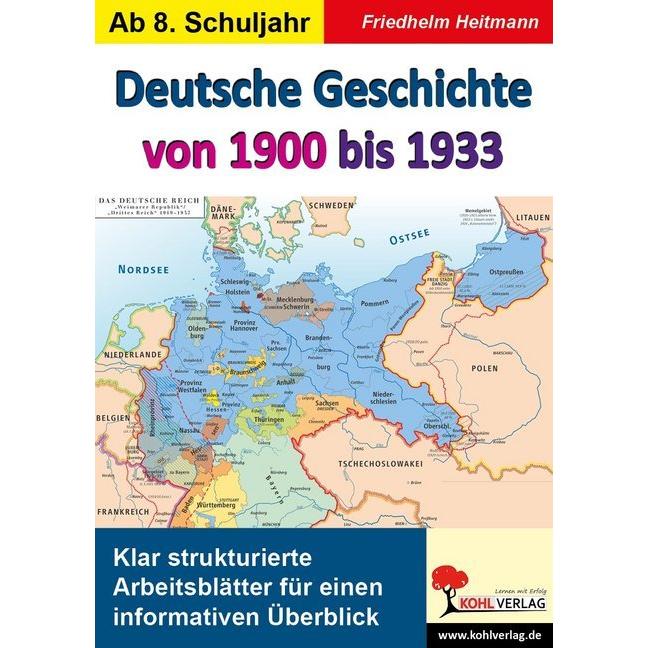 Thumbnail - Deutsche Geschichte von 1900 bis 1933, Schulbücher von Friedhelm Heitmann