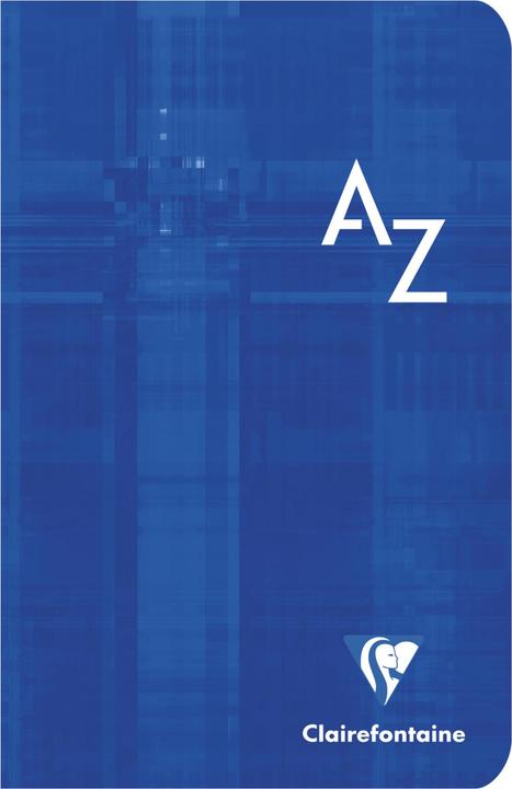 Produktbild Clairefontaine Register A - Z (Spezial, Kariert, Weicher Einband)